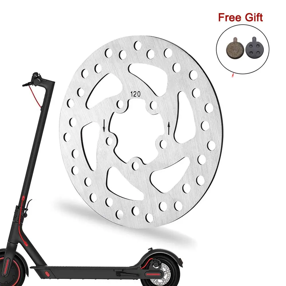 Electric Scooter Brake Disc Rotor 2pcs Pad Replacement Parts For Xiaomi Mijia M365 | Спорт и развлечения