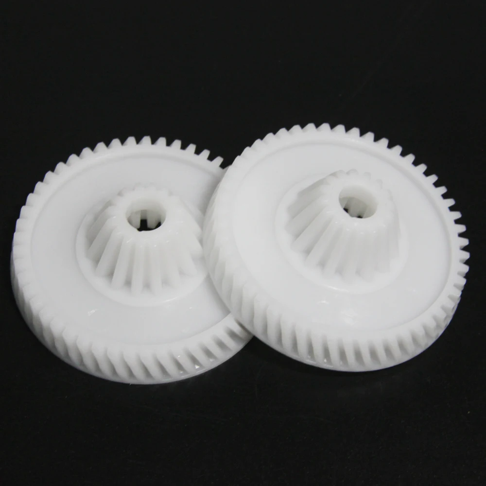 2pcs Meat Grinder Pinion Spare Parts Plastic Mincer Gear for