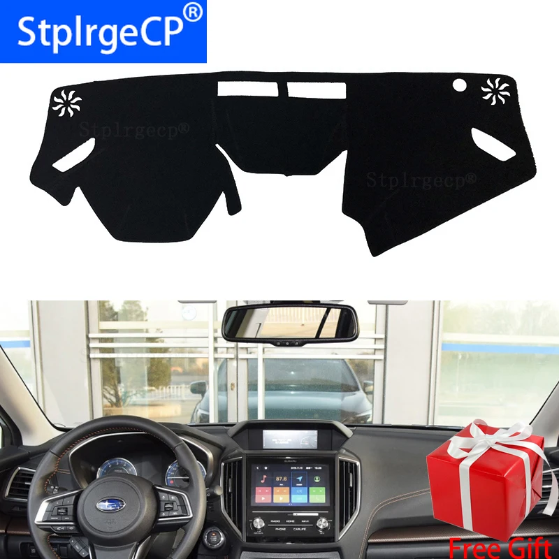 

for Subaru XV 2018 2019 2020 wrx sti dashboard mat Protective pad Shade Cushion Pad interior sticker accessories