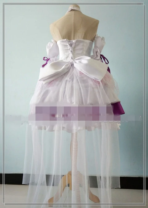 

Konno Yuki Sword Art Online cosplay SAO Bride Konno Yuki wedding dress cosplay costume can custom made dress female