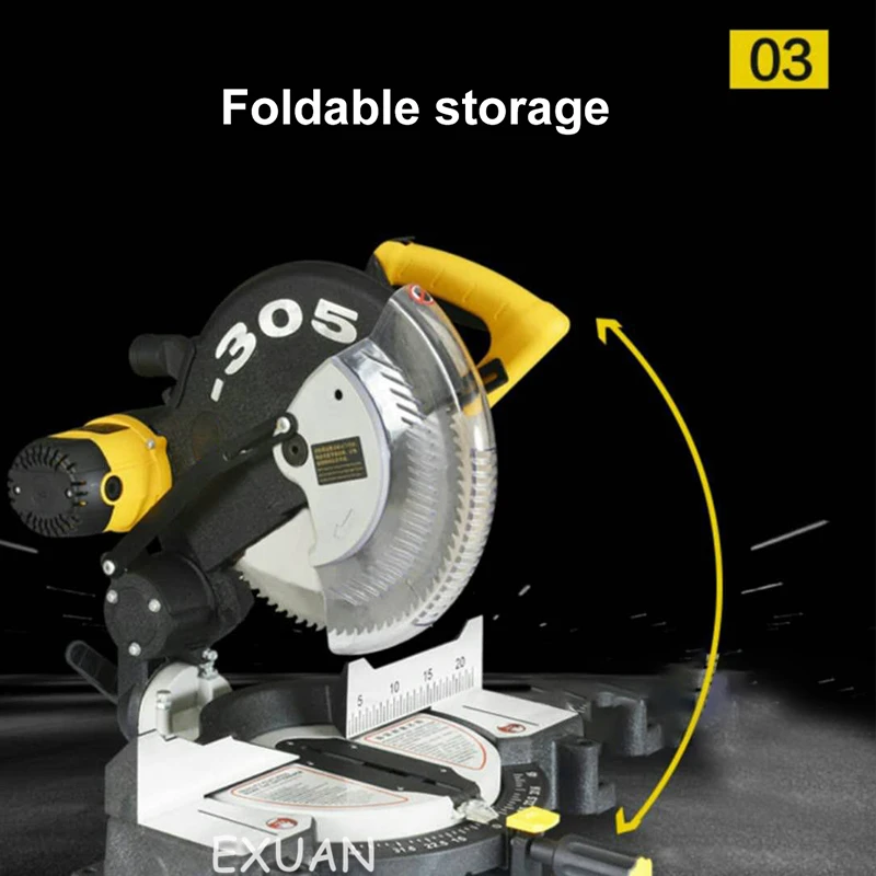 2000 Вт высокой мощности алюминиевый РАСПИЛОВОЧНЫЙ станок 83051 металлический резка