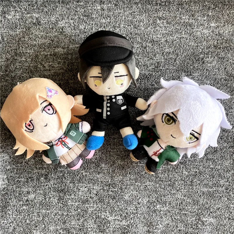 

13CM Stuffed Doll Toys Anime Danganronpa V3 Saihara Shuichi Cartoon Plush Model Toy Keychain Backpack Pendant Birthday Gifts