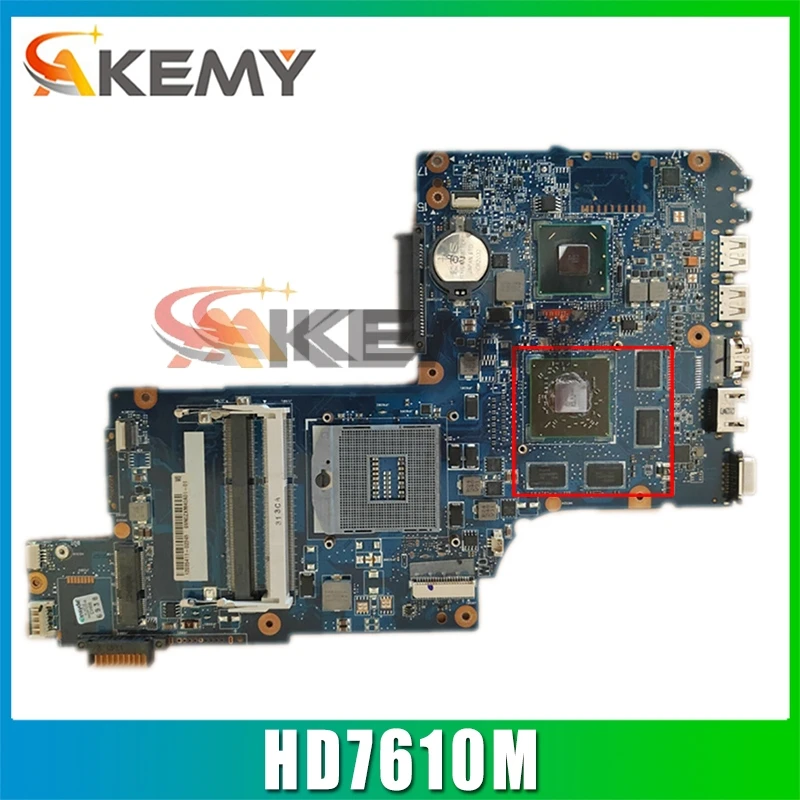 

Материнская плата AKEMY H000041560 для ноутбука TOSHIBA Satellite L870 C870 HM76 17,3 экран HD7610M графика DDR3