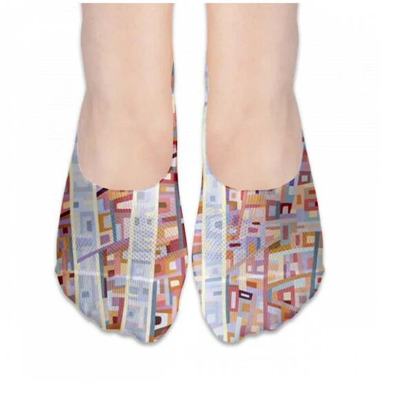 Женские короткие невидимки с принтом розовые яркие цвета удобные женские