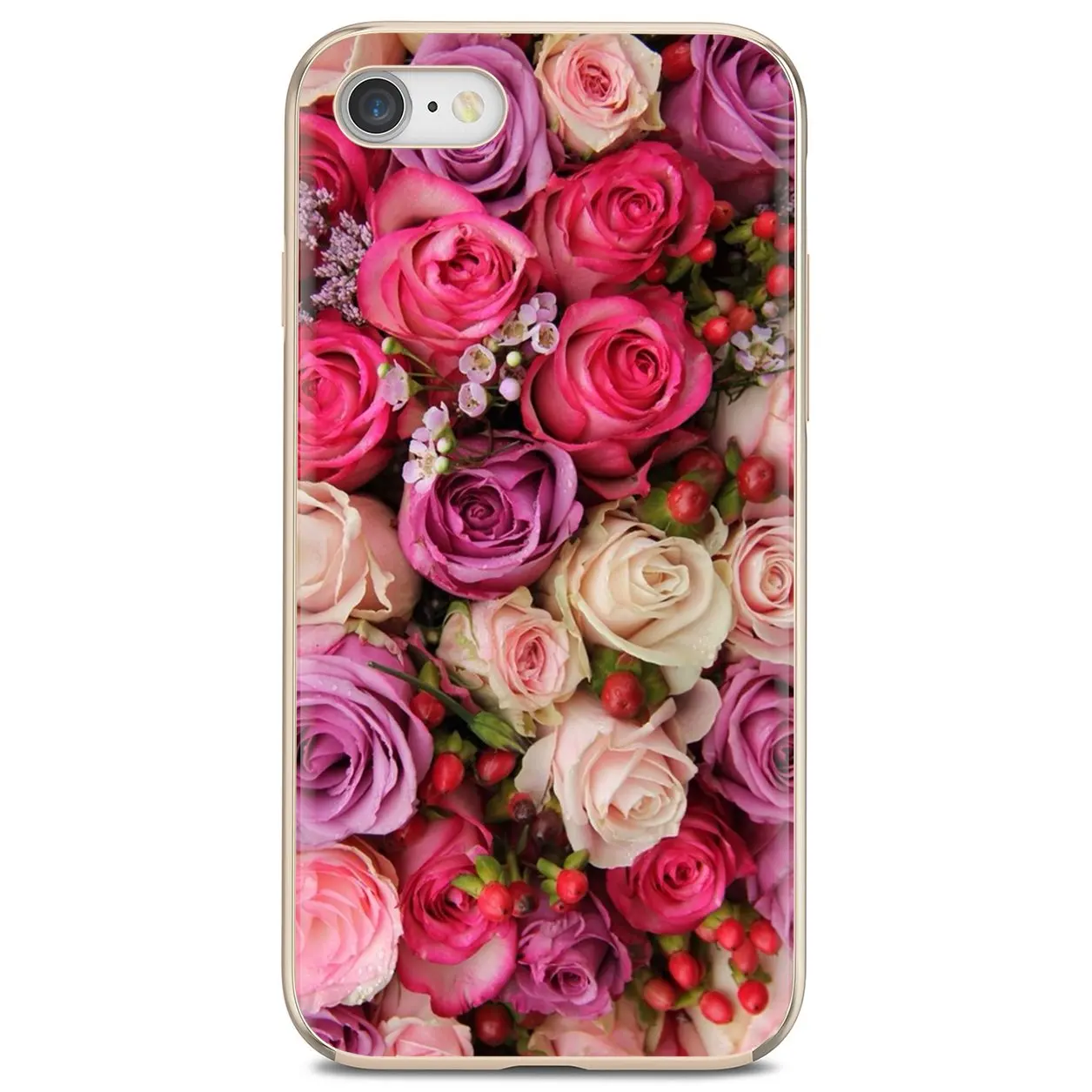 Цветы обои для Huawei P8 P9 P10 P20 P30 P Smart 2019 Honor Mate 9 10 20 8X 7A 7C Pro Lite прозрачный силиконовый