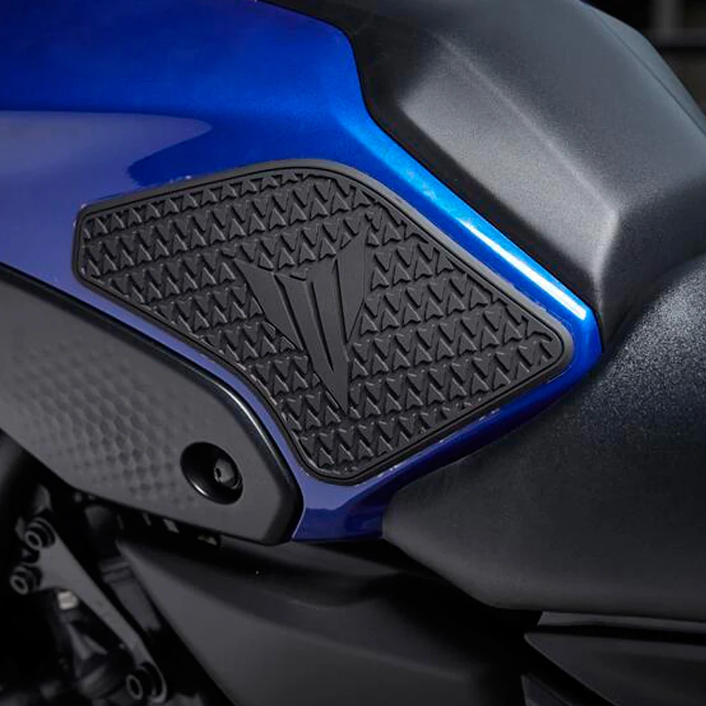 For YAMAHA MT07 MT-07 mt07 2021 Motorcycle SIDE TANK PADS Tankpad anti-slip tank Pad sticker protection stickers Traction Pad