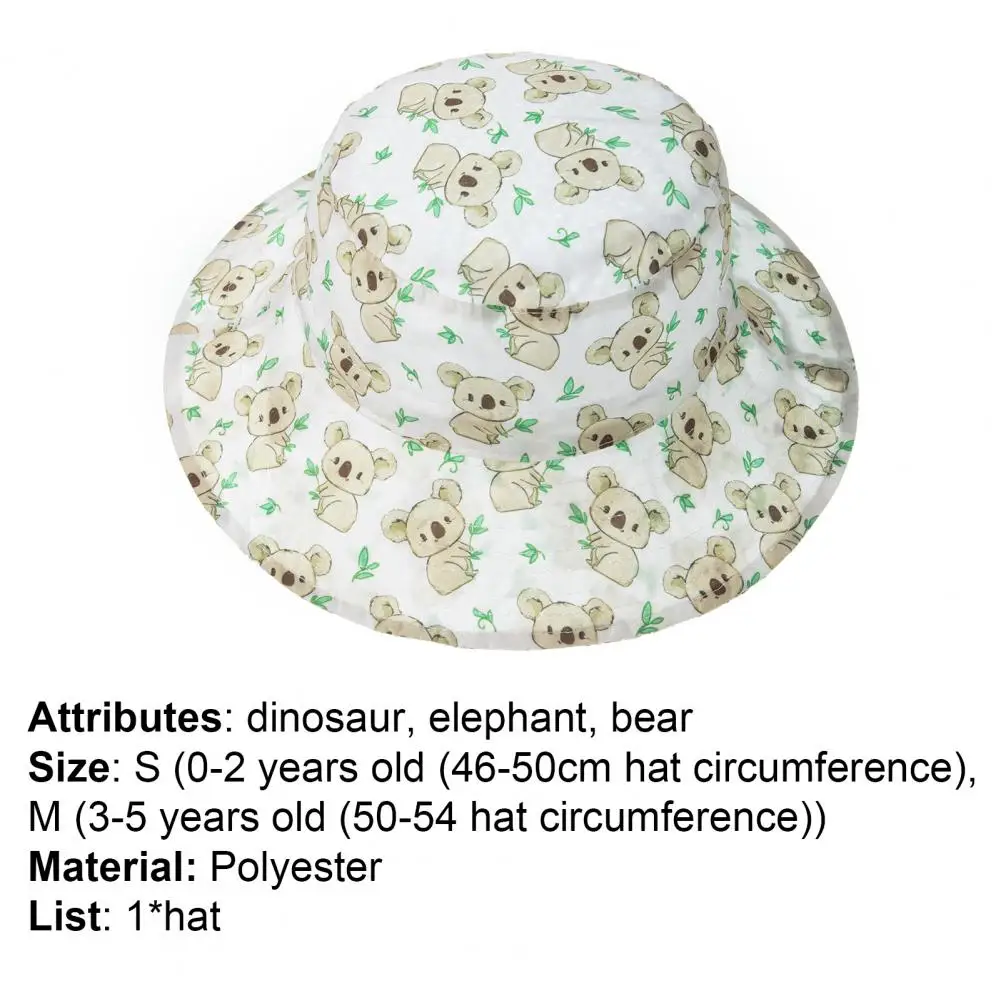 

Bucket Hat Breathable UV Protection Polyester Baby Fisherman Hat for Summer
