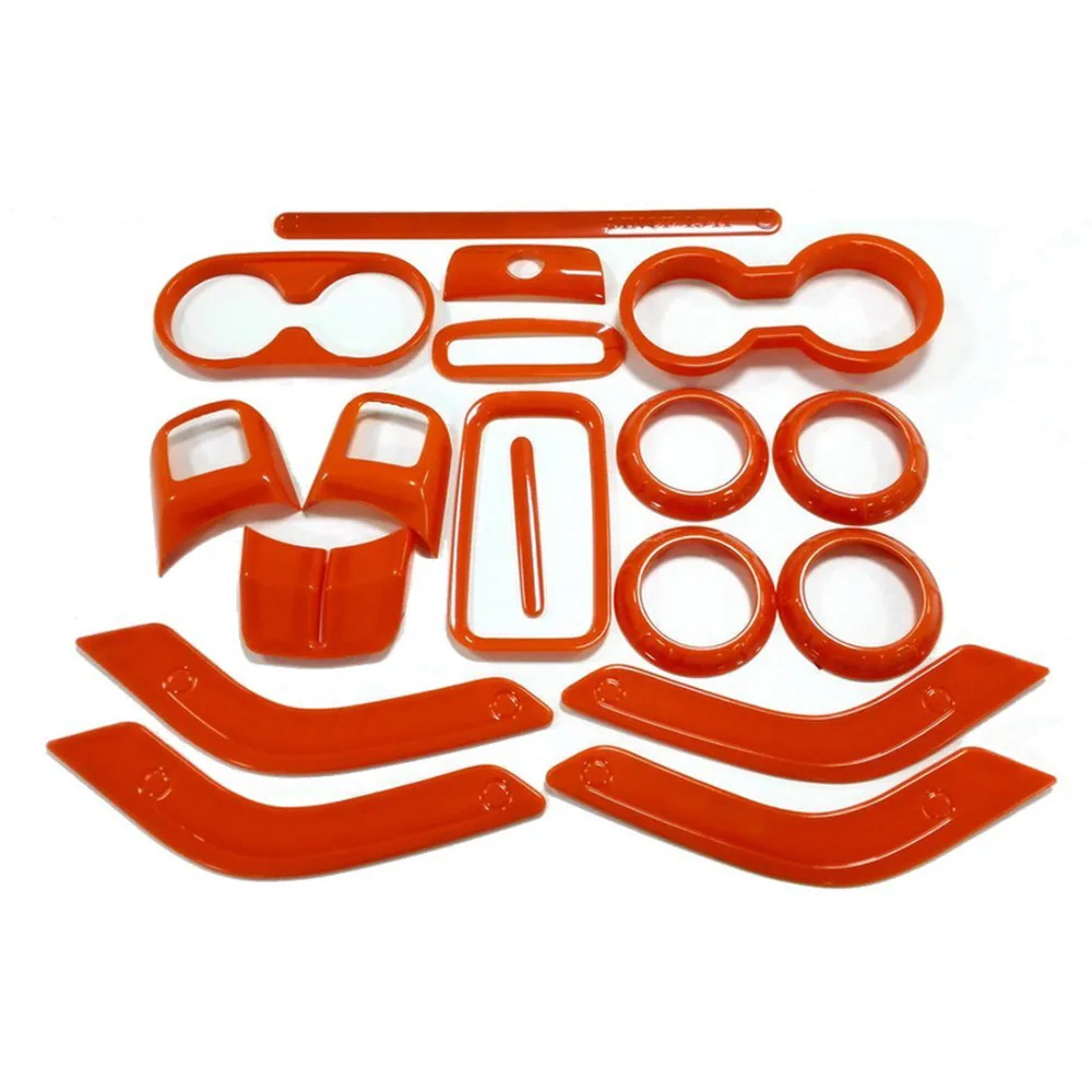 18 шт. полный комплект отделки интерьера дверная ручка Вентиляционная решетка