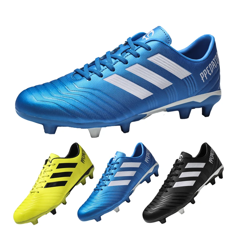 

Hot Sale Long Spikes Football Boots Men Outdoor Classical Training Football Boots Ultralight Non-Slip Sport Turf Soccer Cleat