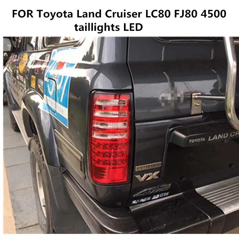 Обновленные модифицированные светодиодные задние фонари для Toyota Land Cruiser LC80 FJ80 4500