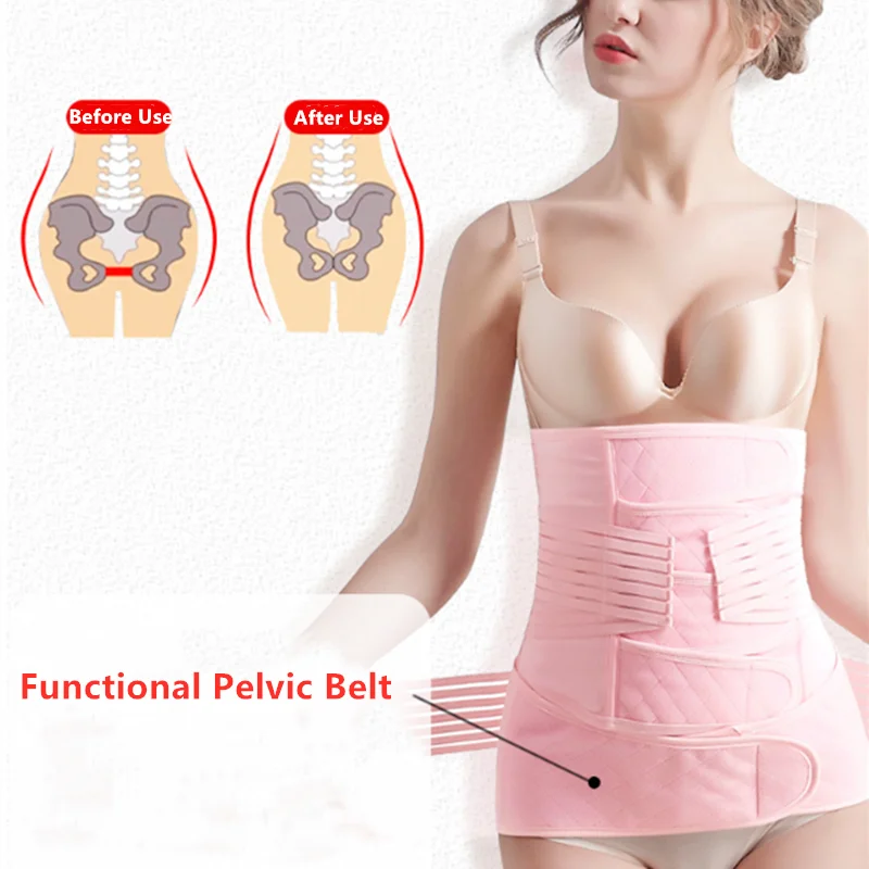 

Trainer Corset Postpartum Belt Post Partum Bandage Postnatal Support Girdle Slim Waist Cincher Shapewear Belly Band Body Shaper