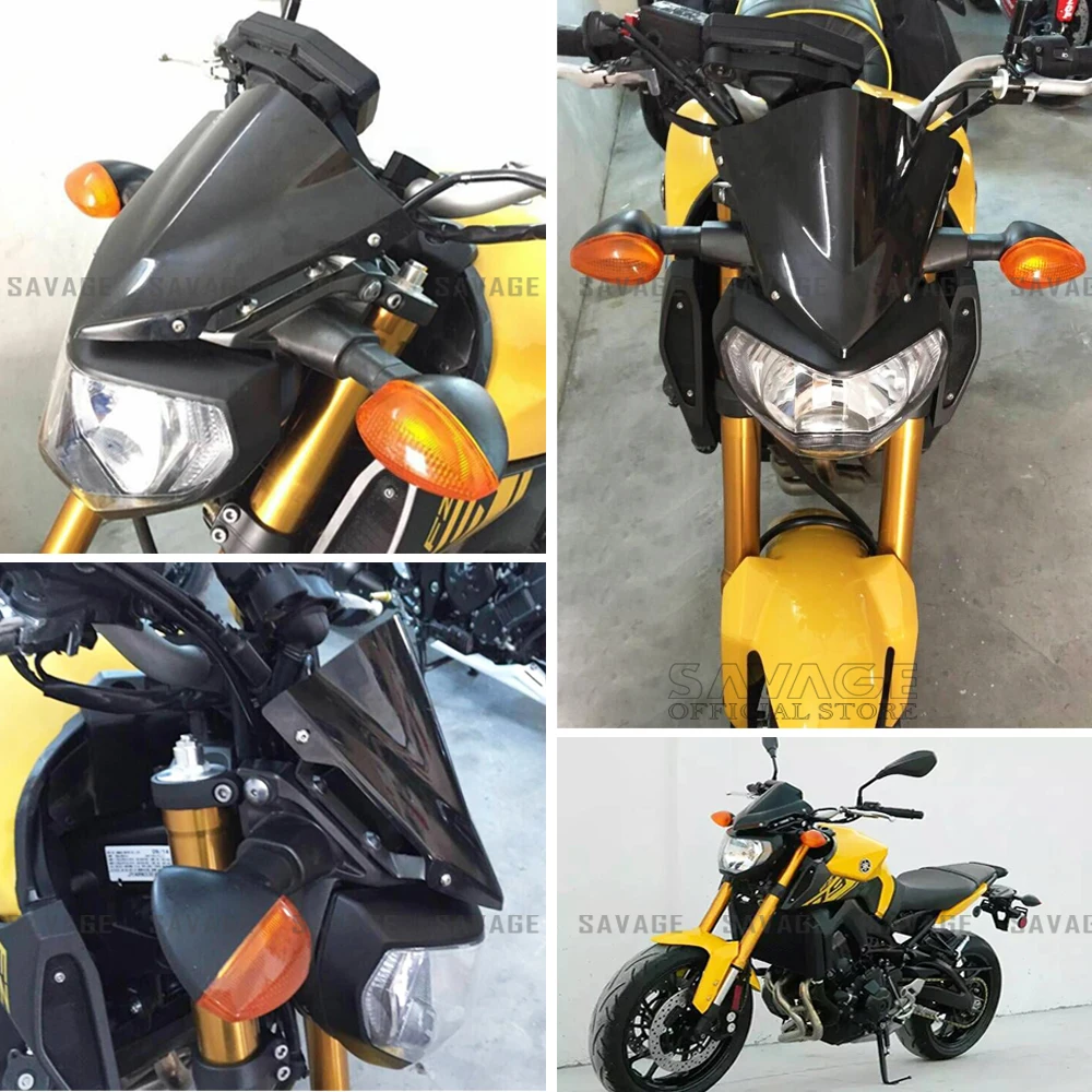 Лобовое стекло для YAMAHA MT 09 FZ 2014 2015 2016 апасных Бриз мотоцикла с двигателем