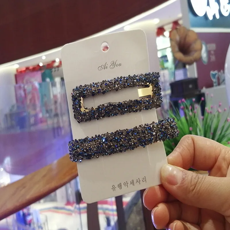 Весна и лето 2020 новый набор шпильки со стразами Утконос челка заколка аксессуары