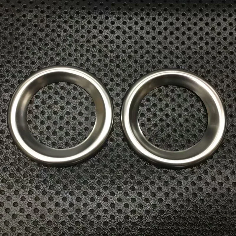 

Stainless steel For Honda CR-V CRV 2017 Car styling accessories Car interior A-pillar Speaker horn ring Cover Trim 2pcs