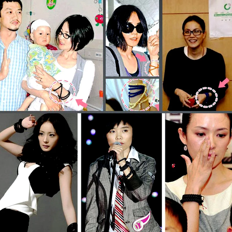 Браслет из натурального камня черного цвета радуги обсидиана 108 бусин