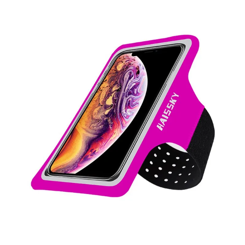 

Мужчины Женщины упражнения повязку Открытый Велоспорт Фитнес Бег сумка для 5-6 "мобильного телефона