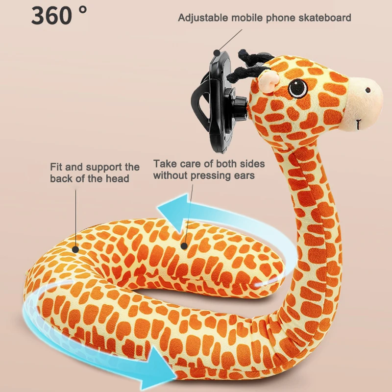 2 в 1 мобильный телефон держатель Гибкий U формы из пены с эффектом памяти