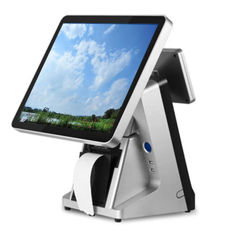 Многофункциональный кассовый аппарат 15 дюймов pos все в одном коммерческий