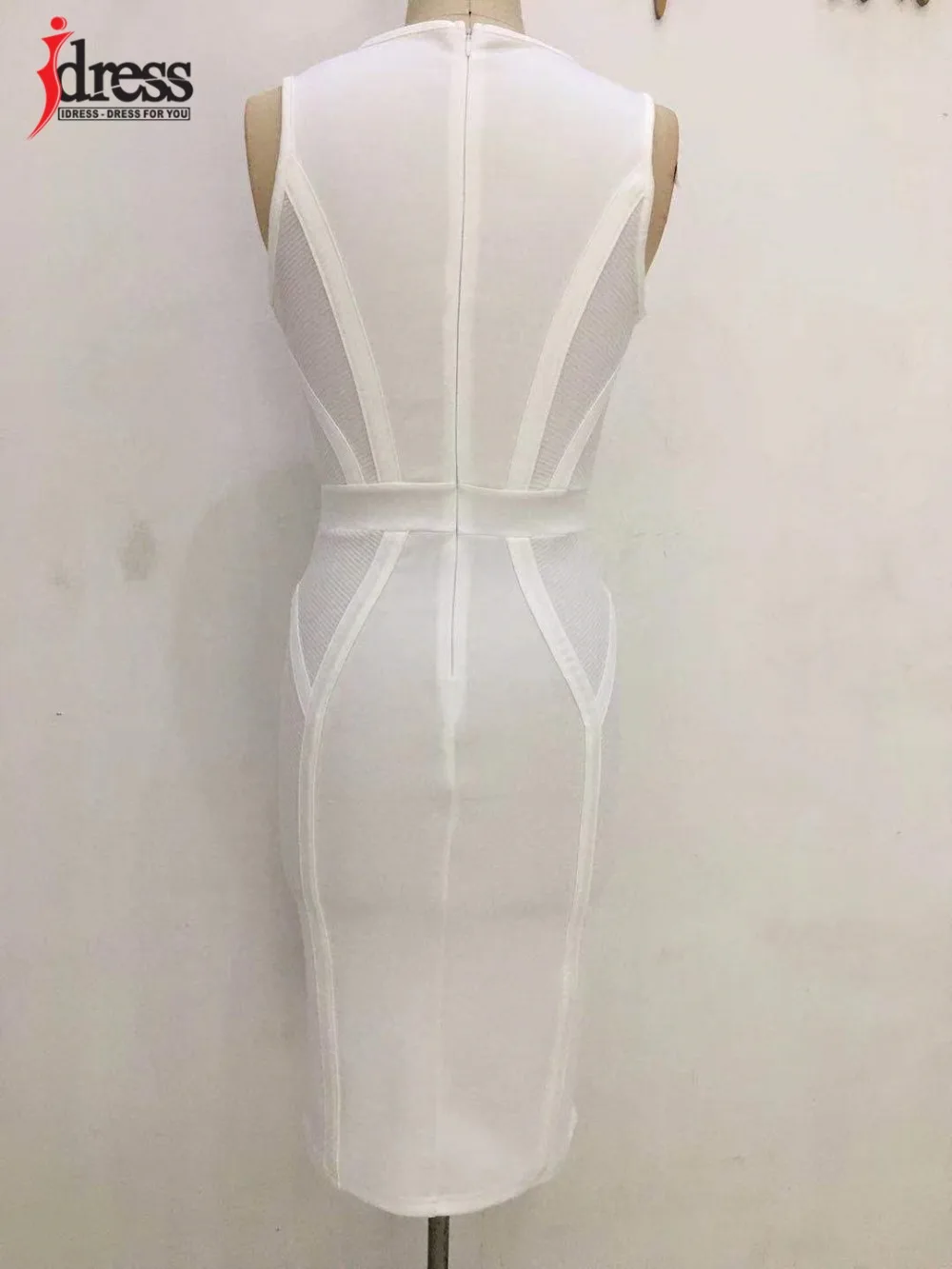 IDress, дизайнерское, Брендовое, облегающее платье, элегантное, vestidos, robe Femme, повседневное, женское, черное платье, v-образный вырез, вечерние платья, женская одежда