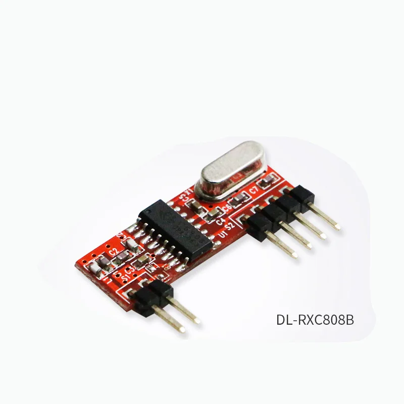 Беспроводной приемный модуль 433 м Супергетеродинный радиочастотный пульт