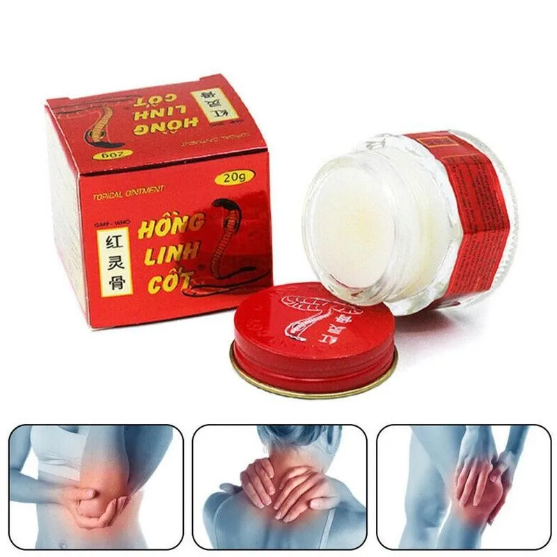 

20 г, красная кости змея бальзам мазь 100% Вьетнам анальгетика паста расслабления тела в суставах, мышцах боли средства ухода за кожей Шеи Уста...