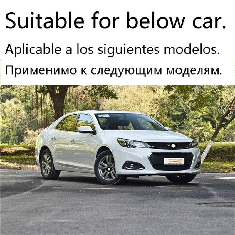 Декоративный хром Automovil авто багажник задние панели внешняя отделка Чехлы для