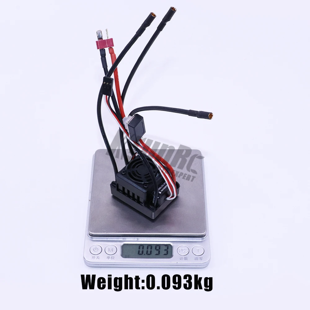 Водонепроницаемый 50A бесщеточный ESC Регулятор скорости HSP 37017(03307) WP-10BL50-RTR программируемый Fit 2-3S Lipo пакет для 1/10 RC автомобилей