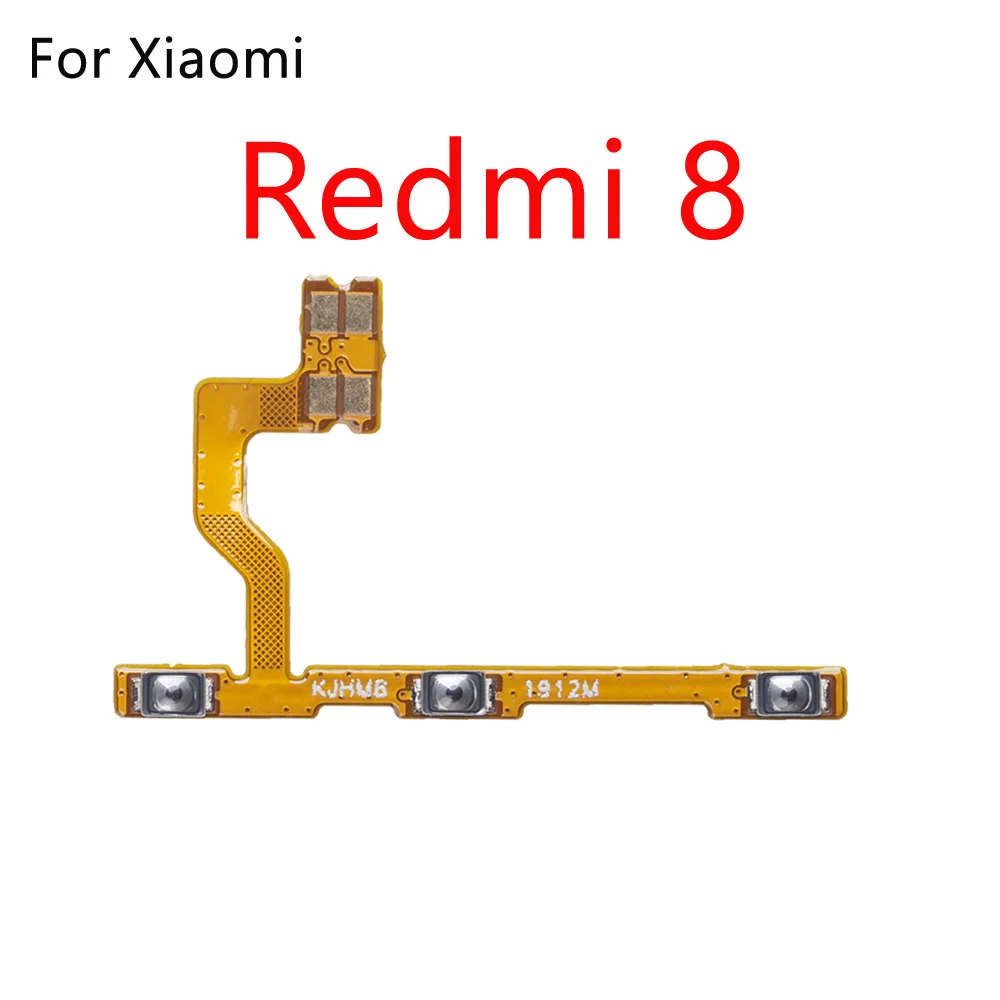 10 шт./лот для Xiaomi Redmi 8 8A 9 5G 9A Note 7 7A 8T Pro 4G 9s 10T кнопка включения и выключения питания