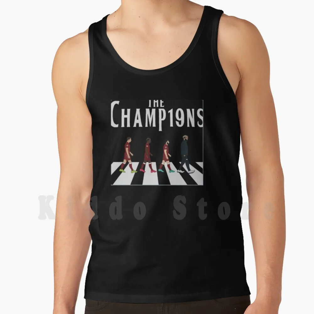 

- The Tank Tops Vest Sleeveless Football Soccer Ynwa Anfield England Salah League Klopp Champ19n Champ19ns 2019 2020