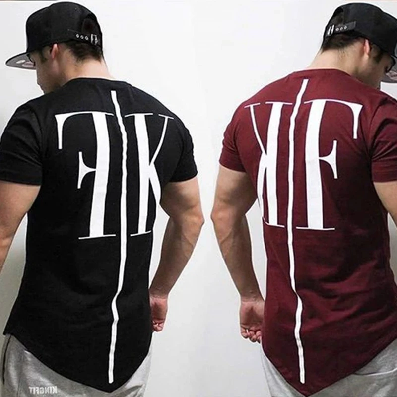 

2021 Новая летняя модная мужская футболка, Повседневная футболка с коротким рукавом, Мужская одежда, трендовый Повседневный Приталенный топ ...