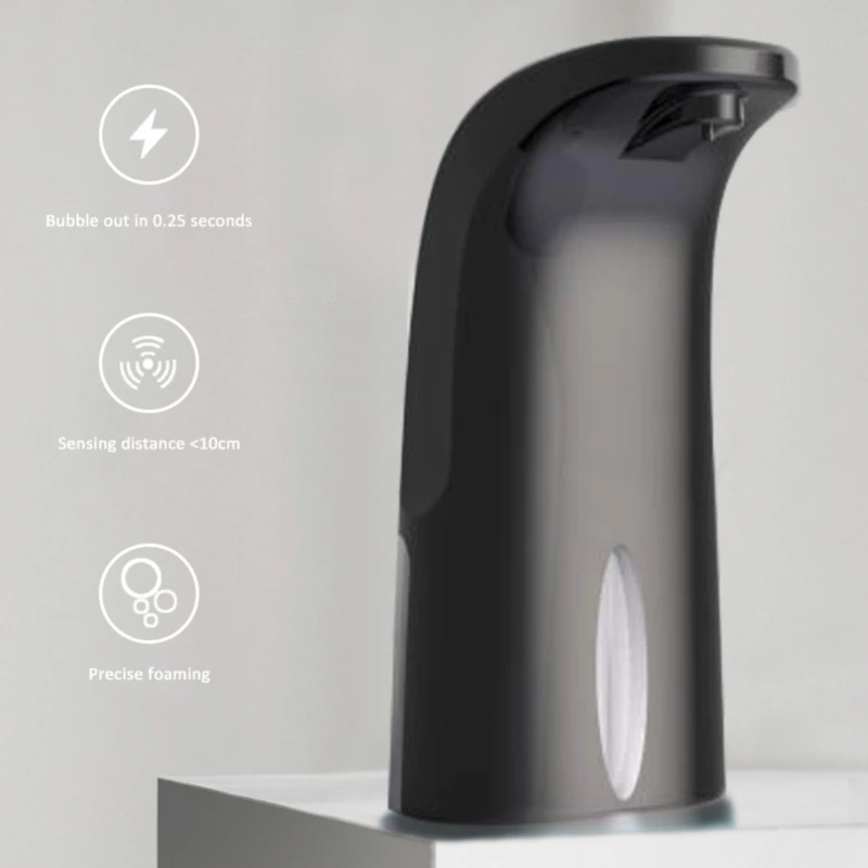 

300ML Automatic Soap Dispenser Touchless Infrared Hand Cleanner Induction Sterilizer Auto Sanitizer Sprayer Batteries Drop ship