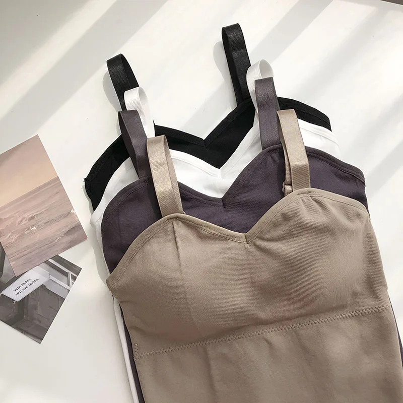 

Sexy Sling Short Corset Top Summer Sleeveless Slim Short Tank Top Women Korean Fashion Harajuk Brown Black White Top Femme