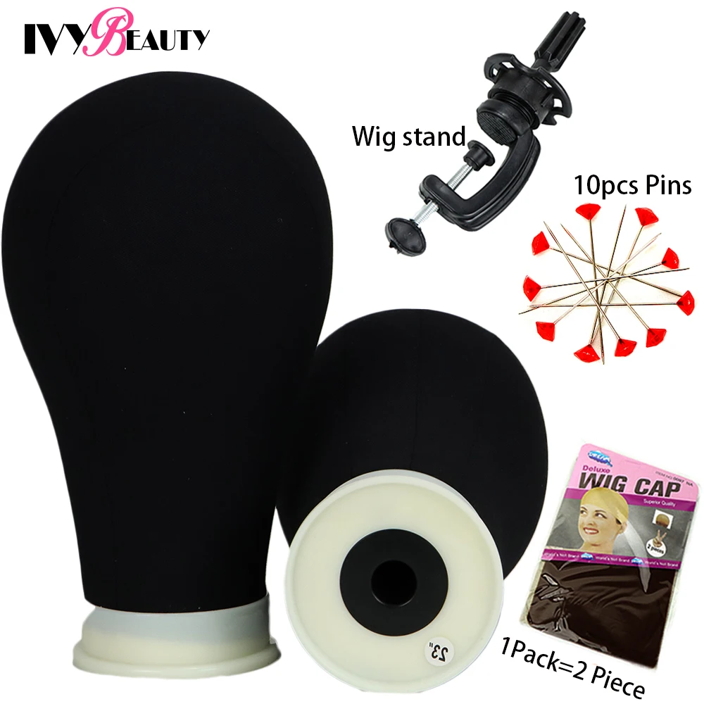 Головка парика из ткани 21-24 дюйма |