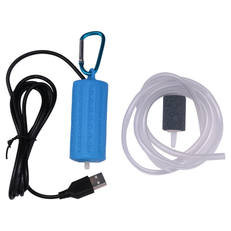 

Usb Mini Aeration Pump Air Pump Aquarium Aerator Ultra Quiet Mini Fish Tank Go Fishing Oxygen Pump