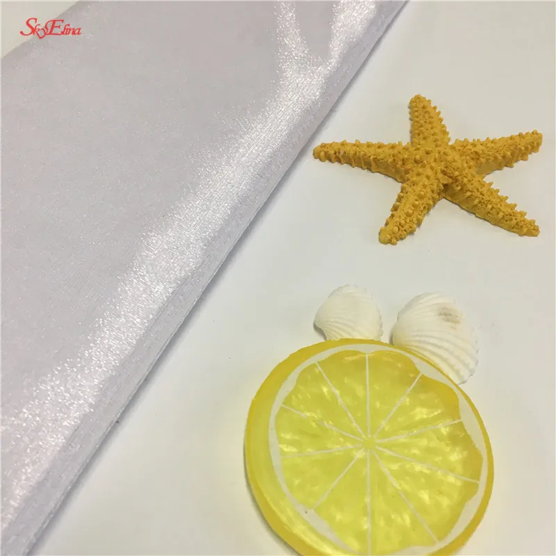 72 см * 10 м светодиодное украшение детский душ Марля Элемент тюль платье органза