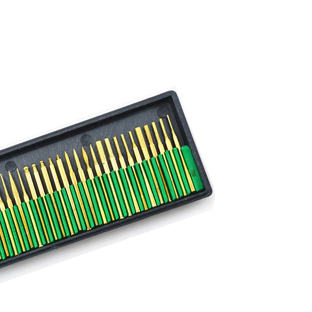 30 шт. 3 мм набор сверл с алмазным хвостовиком аксессуары для хвостовика