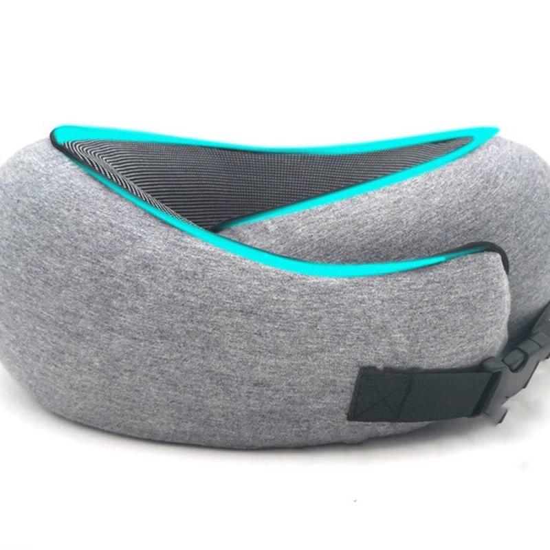 

Airplane Travel Pillow Memory Foam Pillow Full Neck Chin Support Pillow Car Sleep Neck Pillow Adjustable Pillow