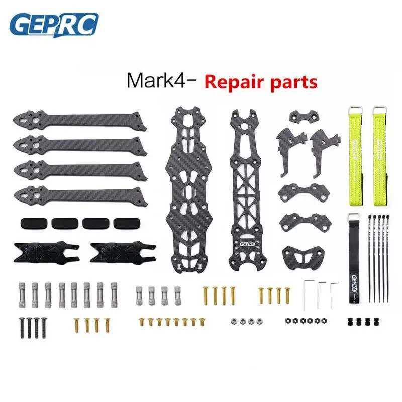 Квадрокоптер GEPRC Mark4 Arm 5 &quot6&quot 7 &quotFPV Racing Drone Frame frestyle X запасные части для