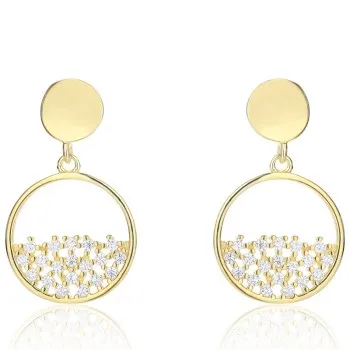 

S925 Pure Silver Earrings for Women Simple Fresh and Exquisite Earrings EH264B51