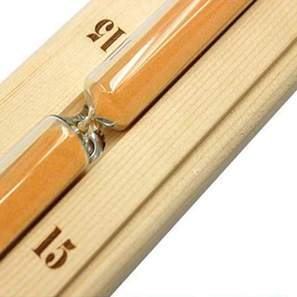 Подарок часы для сауны деревянные ремесло многоцелевой таймер песочные