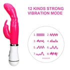 12 Скоростей, яркий флуоресцентный вибратор, флуоресцентная лампа, Женский мастурбатор, секс-игрушки