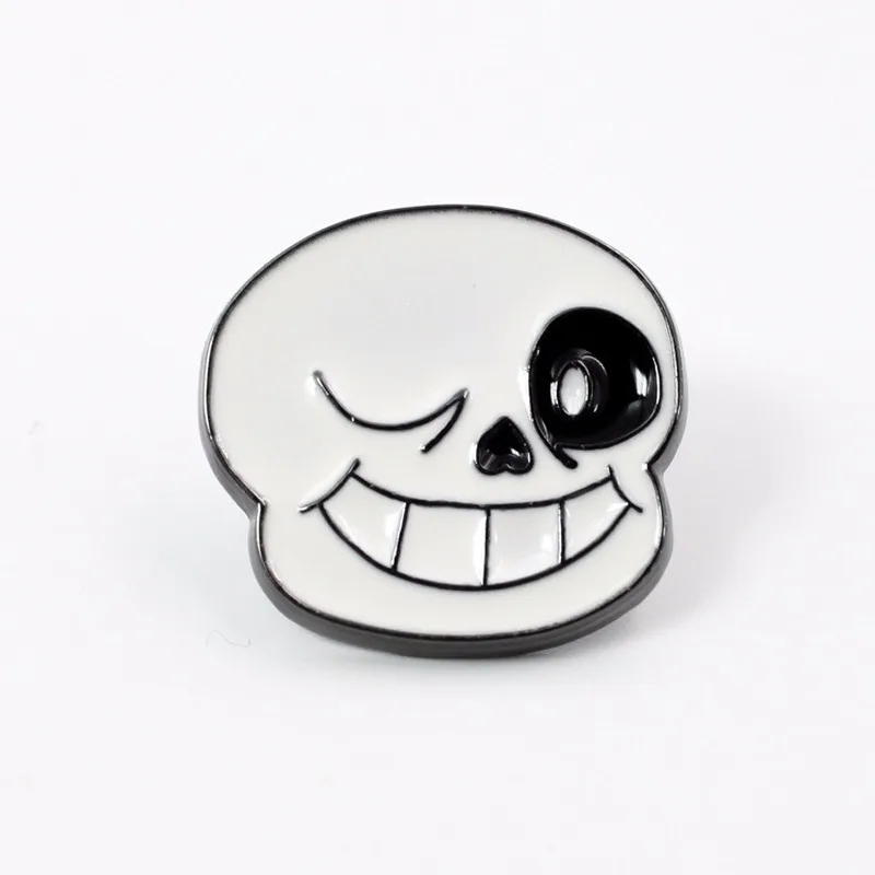 Игра Undertale брошь Frisk Toriel Sans Chara Flowey милый забавный мультфильм металлические броши модная новинка персонализированные ювелирные изделия подарок
