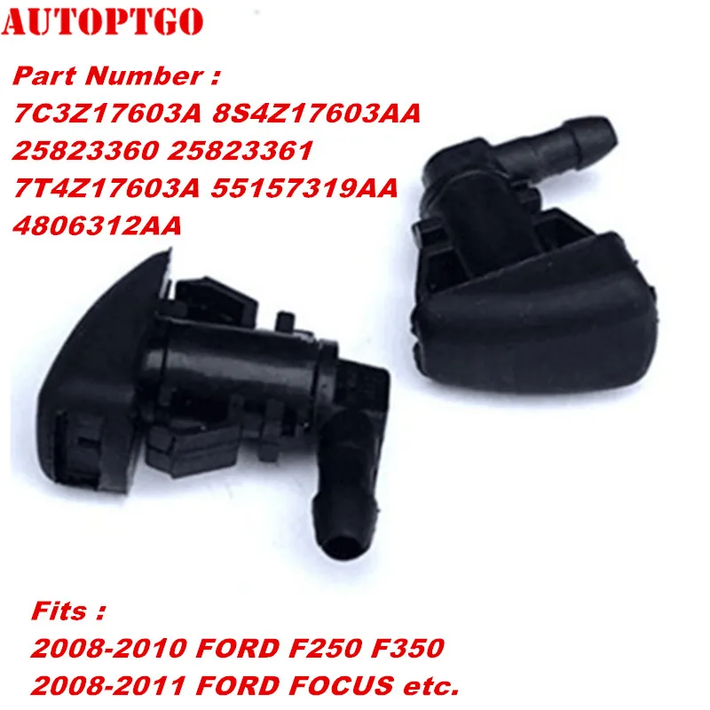

7C3Z-17603-A Car Windshield Wiper Water Jet Spray Nozzle For Ford F250 F350 Focus 7C3Z17603A