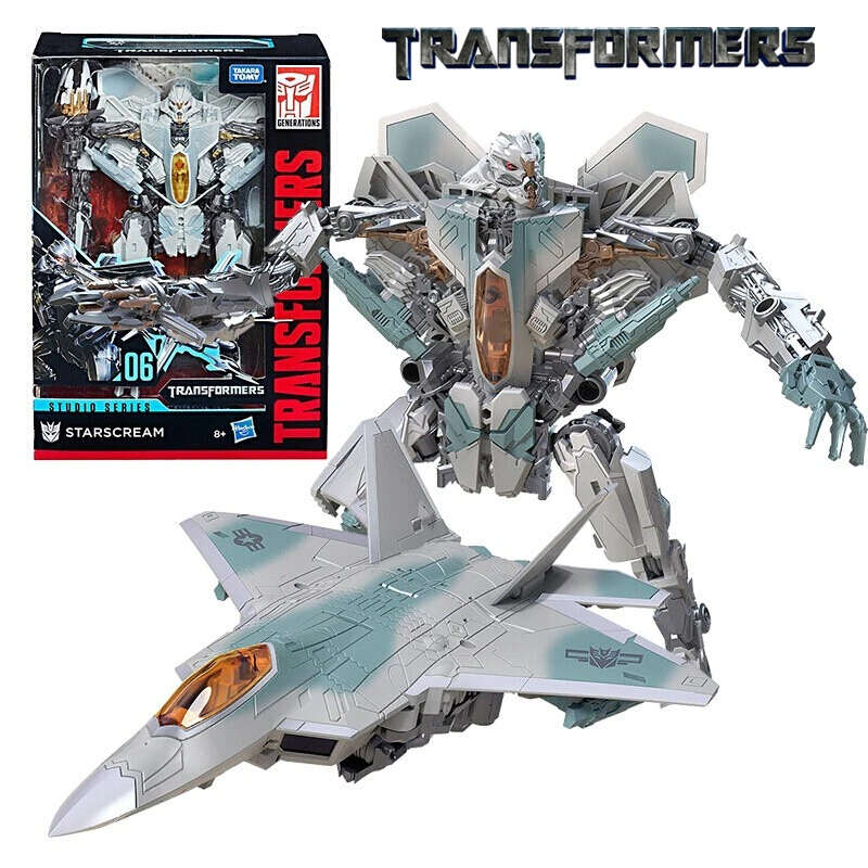 

Transformers Toys Movie 10th Anniversary Studio Series SS Series SS06 Starscream Figure Doll Model Children's Favorite