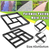 41x25x4cm new floor path maker mould concrete mold tools floor mold reusable diy paving paver for garden lawn