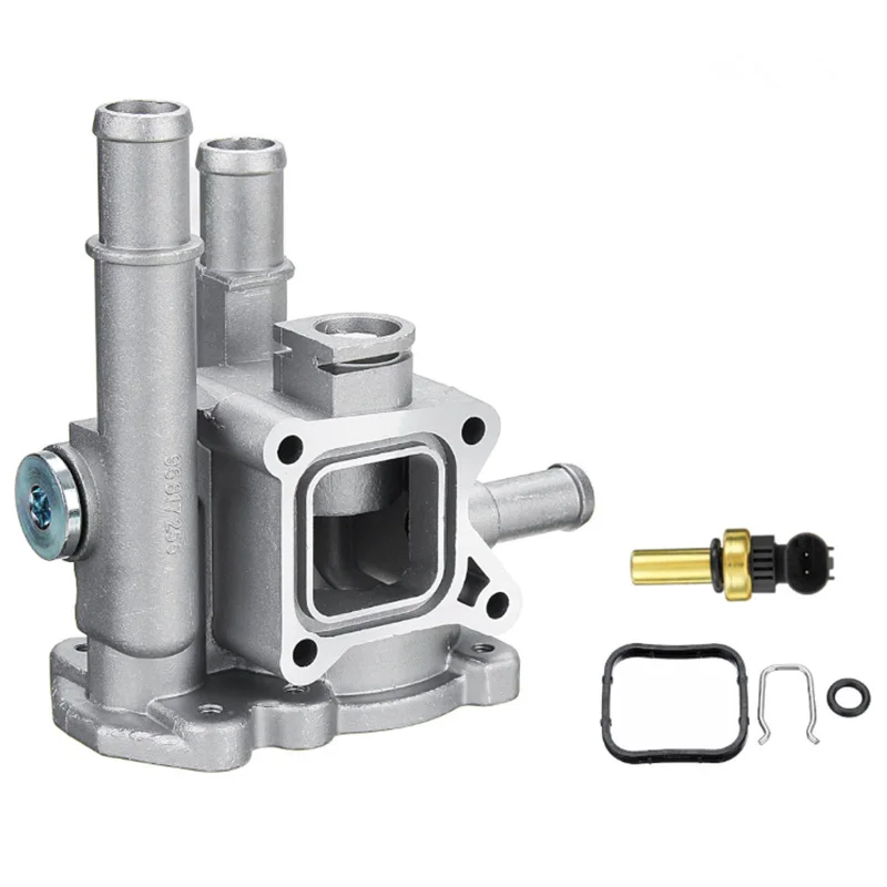 Алюминиевая крышка корпуса термостата 96984103 96817255 для Chevrolet Chevy Cruze Aveo Orlando Opel Astra Zafira