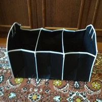 zybashn car trunk storage box car shape folding box for hyundai ix35 ix45 ix25 i20 i30 sonatavernasolariselantraaccentverac