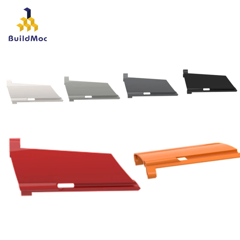 

BuildMOC Assembles Particles 44351 12 unit 3D panel left Building Blocks Parts DIY Educational