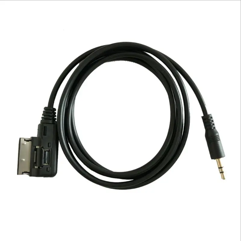 

Drop Ship&Wholesale Interface AMI MMI to 3.5mm Male Jack audio AUX Adapter Cable For audi vw hot Oct.30