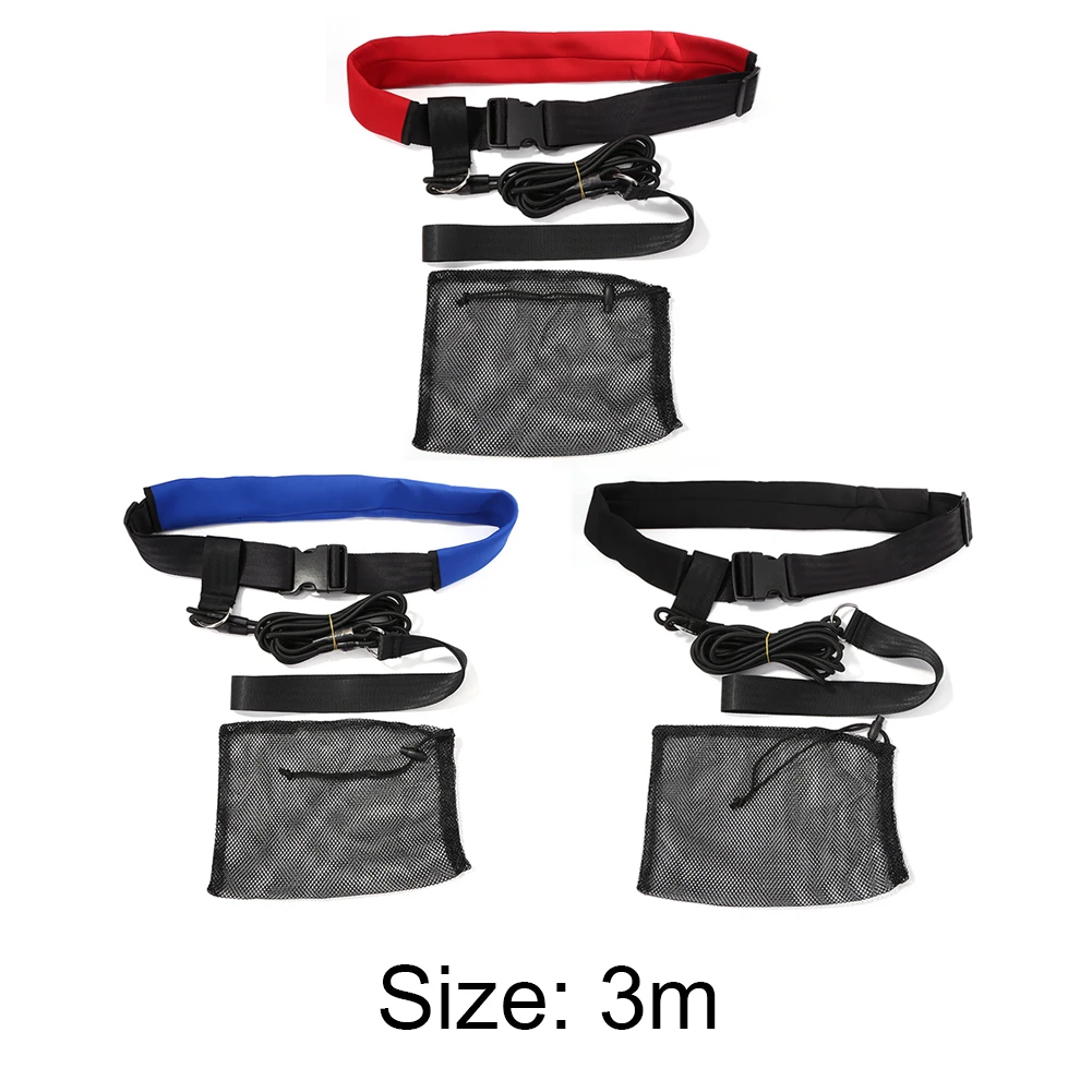 

Swimming Training Resistance Belt Adjustable Latex Tube Water Strength Trainer Swimming Portable Outdoor Elements